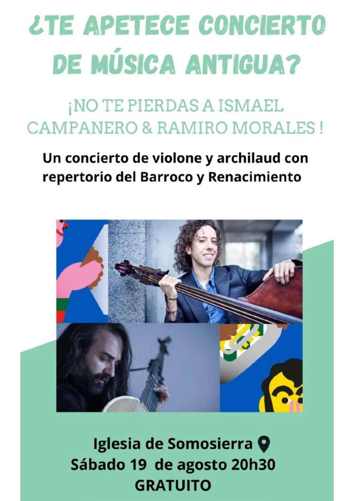 Cartel concierto 19 agosto 2023